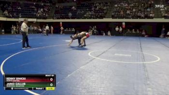 149 lbs Champ. Round 2 - Jared Gallub, Nebraska Wesleyan vs Kenny Siwicki, North Central