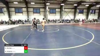 133 lbs Quarterfinal - Scotty Richter, Williams vs Nicholas Arborio, Western New England