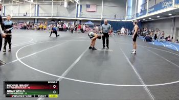 130 lbs Round 1 (6 Team) - Michael Brady, Mat Assassins Black vs Noah Wells, Vipers Wrestling