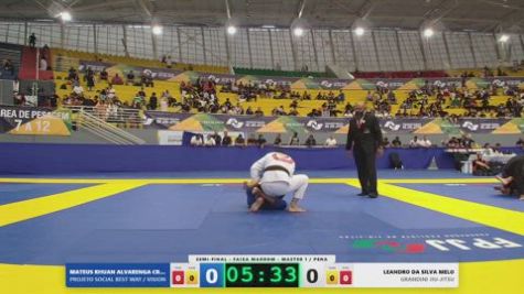 LEANDRO DA SILVA MELO vs MATEUS RHUAN ALVARENGA CRUZ 2026 FPJJ Circuito Paulista GI Etapa 3