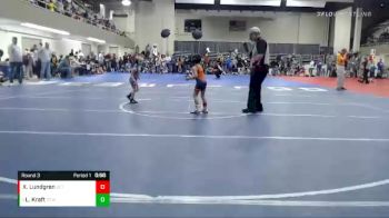 55 lbs Round 3 - Liam Kraft, O.A.A. Titan Wrestling vs Xavier Lundgren, St. Cloud Tech