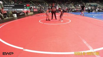 64 lbs Round Of 16 - Levi McCombs, Sebolt Wrestling Academy vs Nolan Gatt, Backyard Brawlers