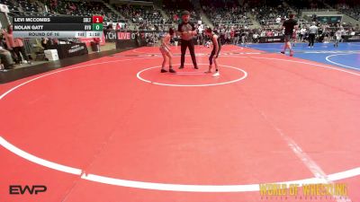 64 lbs Round Of 16 - Levi McCombs, Sebolt Wrestling Academy vs Nolan Gatt, Backyard Brawlers