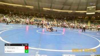 120 lbs Round Of 32 - Ruger Pennington, TCWC vs Gavin Mason, Contender Wrestling Academy