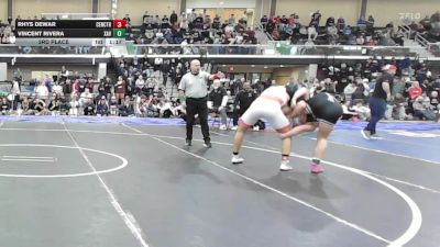 175 lbs 3rd Place - Rhys Dewar, Central Catholic vs Vincent Rivera, Xavier