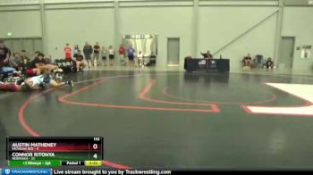 132 lbs Round 1 (16 Team) - Austin Matheney, Michigan Red vs Connor Ritonya, Nebraska