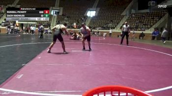 285 lbs Champ. Round 1 - Zach Knowles, Keiser University vs Russell Fickett, University Of Central Florida
