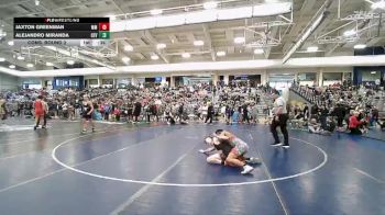 144 lbs Cons. Round 2 - Jaxton Greenman, Maple Mountain vs Alejandro Miranda, Cedar Valley