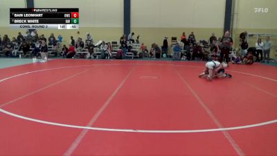 85 lbs Cons. Round 3 - Bain Leonhart, Outlaw Wrestling Club vs Breck White, Immortal Athletics WC