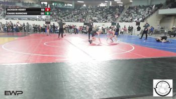 94 lbs Consi Of 8 #2 - Jackson Henry, Piedmont vs Chase Burrows, Chickasha Wrestling