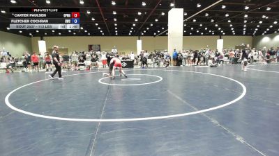 113 lbs Cons. Rd Of 16 - Carter Paulsen, Open Mats vs Fletcher Cochran, Husky Wrestling Club