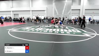 150 lbs C-8 #1 - Ryan Mazhari, Virginia vs Dylan Brown, Alabama