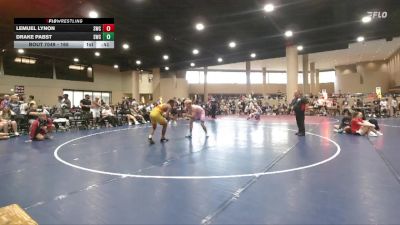 165 lbs Cons. Round 2 - Drake Pabst, Stronghold Wrestling Club vs Lemuel Lynon, Stronghold Wrestling Club