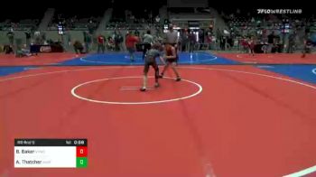 73 lbs Prelims - Brayden Baker, Verdigris Youth Wrestling vs Austin Thatcher, Heat