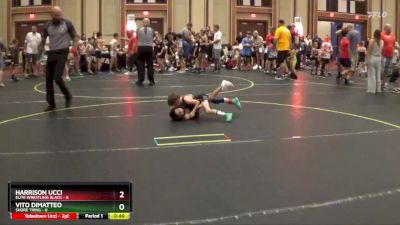 46 lbs Finals (8 Team) - Harrison Ucci, Elite Wrestling Black vs VIto Dimatteo, Shore Thing