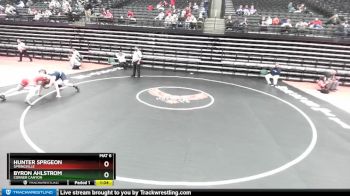 168 lbs Cons. Round 4 - Byron Ahlstrom, Corner Canyon vs Hunter Sprgeon, Springville