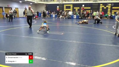 52 lbs Quarterfinal - Eva Encarnacion, Headhunters vs Charae Gregula, Mt. Lebanon