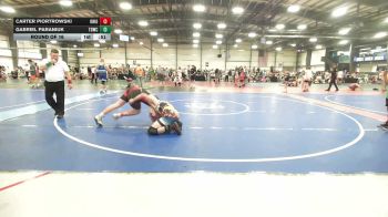 180 lbs Round Of 16 - Carter Piortrowski, Ohio United - MS vs Gabriel Paraniuk, TDWC Maniacs Grey - MS