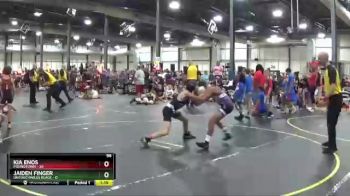 96 lbs Round 3 (6 Team) - KIA ENOS, Poundtown vs Jaiden Finger, Untouchables Black