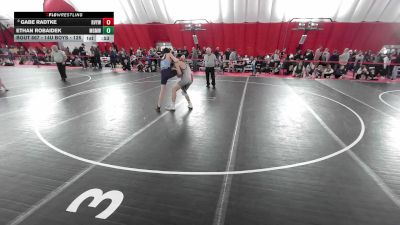 14U Boys - 126 lbs Quarters - Ethan Robaidek, Monona Grove/McFarland Wrestling Club vs Gabe Radtke, River Valley Youth Wrestling Club