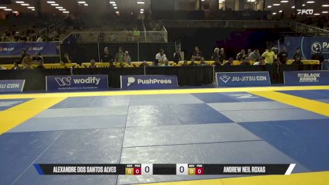 Andrew Neil Roxas vs Alexandre Dos Santos Alves 2026 Pan Jiu Jitsu IBJJF Championship