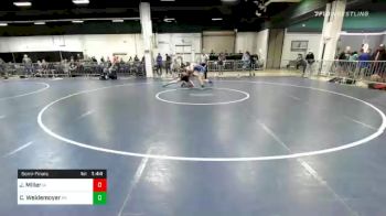 145 lbs Semifinal - Jaxon Miller, IA vs Cael Weidemoyer, PA