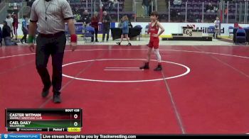 70 lbs Cons. Round 3 - Cael Daily, Williamson vs Caster Witman, Waverly Wrestling Club