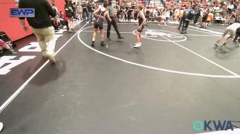 96 lbs Quarterfinal - Tommy Winkler, Prairie Grove Youth Wrestling vs Kase King, Verdigris Youth Wrestling