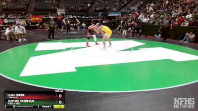 157-4A Quarterfinal - Luke Diehl, Coronado vs Justus Freeman, Pueblo East