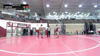 190 lbs Cons. Round 5 - John Bair, Homestead vs Wes Summersett, South Adams