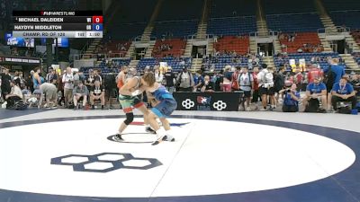 165 lbs Champ. Rd Of 128 - Michael Daleiden, Wisconsin vs Haydyn Middleton, Oregon