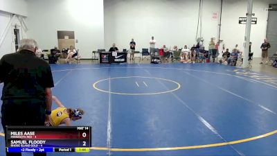 92 lbs Round 3 (6 Team) - Miles Aase, Minnesota Red vs Samuel Floody, Rhode Island Gold