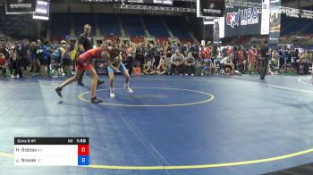 94 lbs Cons 8 #1 - Haley Robles, Missouri vs Julia Nowak, Texas