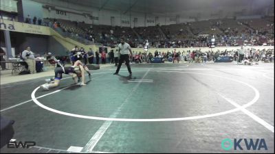 83 lbs Final - Henry Hibdon, Barnsdall Youth Wrestling vs Brady McDonald, Raw Wrestling Club