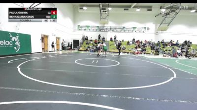 235 lbs Round 3 - Behnaz Agahzade, East Los Angeles College vs Paula Gavina, Santa Ana College