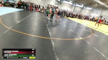 285 lbs Cons. Round 5 - Jackson Downs, Air Academy vs Jack Stangier, Pueblo County