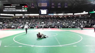 130 lbs Cons. Round 5 - Andrew Wilson, EMPA vs Adam Amborski, PWCA