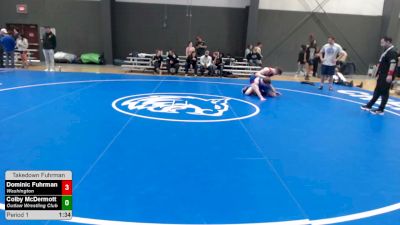 65 lbs 1st Place Match - Dominic Fuhrman, Washington vs Colby McDermott, Outlaw Wrestling Club