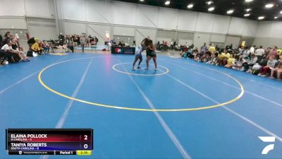 164 lbs Round 5 (6 Team) - Elaina Pollock, N Carolina vs TaNiya Roberts, South Carolina