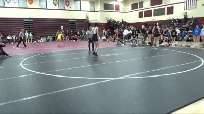 JV-6 lbs 7th Place Match - Mya Kiefer, Denver vs Abby Gregory, Solon