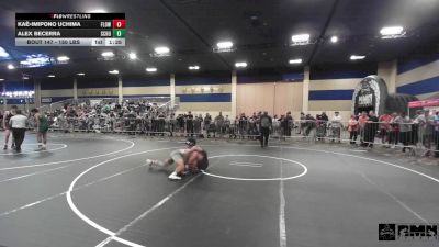 150 lbs Round Of 128 - KaÊ»imipono Uchima, Flow Academy HI vs Alex Becerra, Schurr