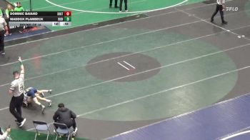 89 lbs Round Of 16 - Dominic Baiano, South Fayette vs Maddox Plambeck, Bishop McCort