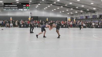 126 lbs Quarters - Hoyt Harshman, Mat Demon vs Cristian Vaughter, Compound Wrestling