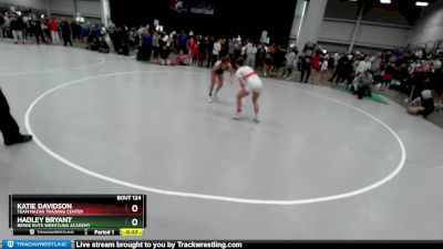 125 lbs Quarterfinal - Hadley Bryant, Berge Elite Wrestling Academy vs Katie Davidson, Team Nazar Training Center