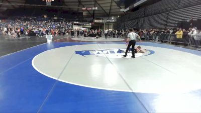 84 lbs Cons. Round 2 - Brettley Bensching, Twin City Wrestling Club vs Keiraa Itzayana Sandoval-Santos, Wrestling Club Tacoma Slam