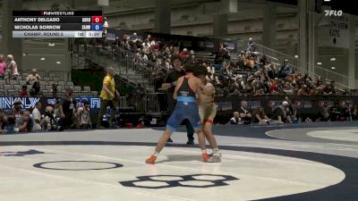 63 Finals kg Champ. Round 2 - Anthony Delgado, Gold Rush vs Nicholas Sorrow, Simmons Academy Of Wrestling