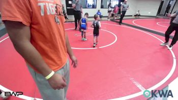 43 lbs Rr Rnd 3 - Kohen Crowder, Checotah Matcats vs Logan Matthews, Tiger Trained Wrestling