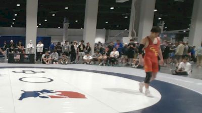 61 kg Cons. Quarters - Carter Pearson, Cyclone Regional Training Center C-RTC vs Antonio Rodriguez, SOUTHWEST WRESTLING CLUB