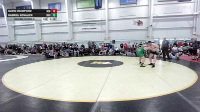205 lbs Round Robin 2 - Gavin Crawford, Neighborhood Wrestling Club - MS vs Gabriel Kovalick, Ohio Valley Forge - MS