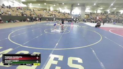 65 lbs Cons. Round 4 - Rowdy Haney, Grindhouse vs Thomas Sudduth, Wave Wrestling Club